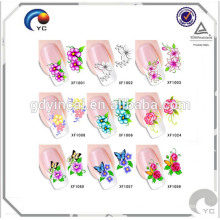 2017 Colorful fashion nail skin stickers manufactred in China